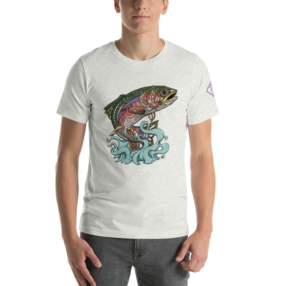 Trout Gears - Short-Sleeve Unisex T-Shirt – Live the Mountain