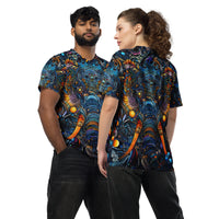Space Elephant - Recycled unisex sports jersey