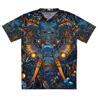 Space Elephant - Recycled unisex sports jersey