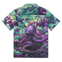 Kraken Sea - Unisex button shirt