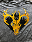 Live the Mountain Antlers Custom T