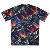 Vivid Mountains - Recycled unisex sports jersey
