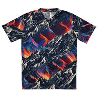 Vivid Mountains - Recycled unisex sports jersey