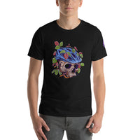 Poison Oak Skull -Short-Sleeve Unisex T-Shirt