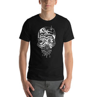 Surf Skull- Short-Sleeve Unisex T-Shirt