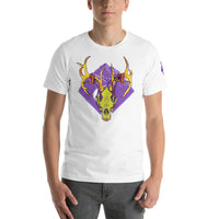 Antlers color -Short-Sleeve Unisex T-Shirt