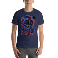 Space dog & Cat - Short-Sleeve Unisex T-Shirt